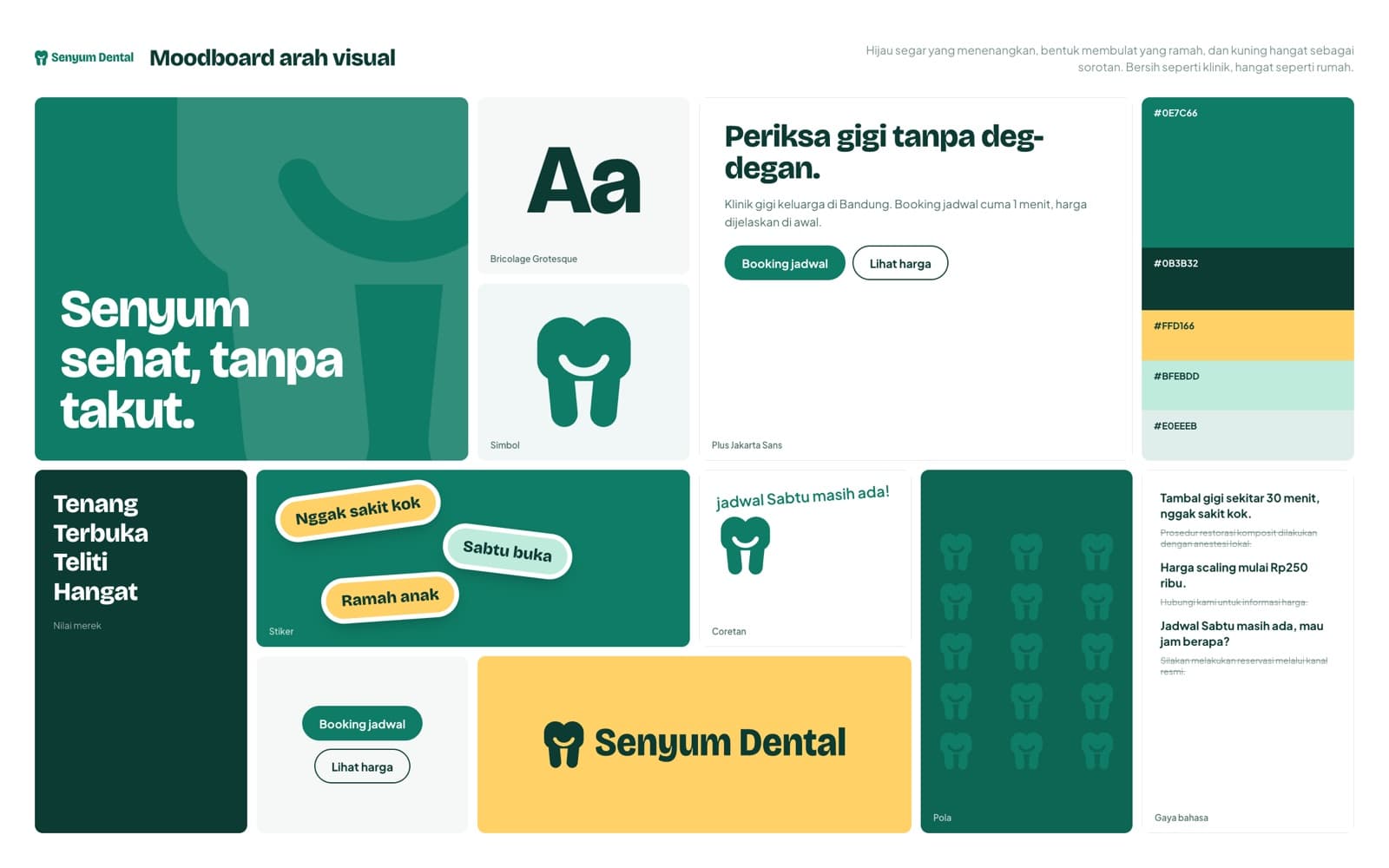 Moodboard Senyum Dental
